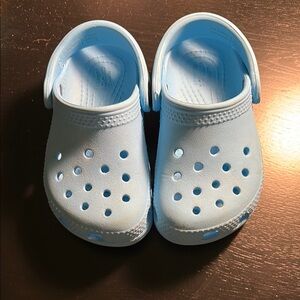 Kids Blue Crocs Size 7